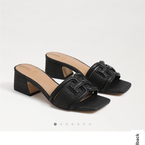 Sam Edelman Black Waylon Women Slide Sandals 8 - Picture 6 of 8